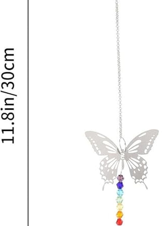 6 قطع كريستال سلسلة سحب مروحة السقف منشورات تعليق قلادات لديكور الإضاءة - Image 3