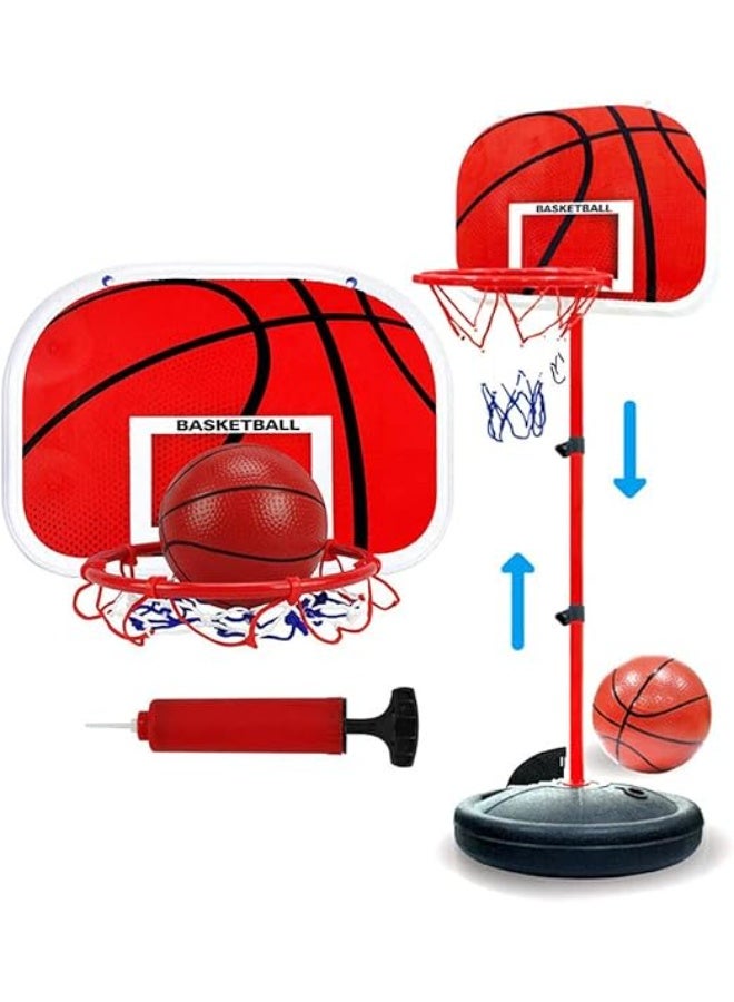 BLOOMING TIME Adjustable Basketball Hoop And Support Set For Kids - Image 3