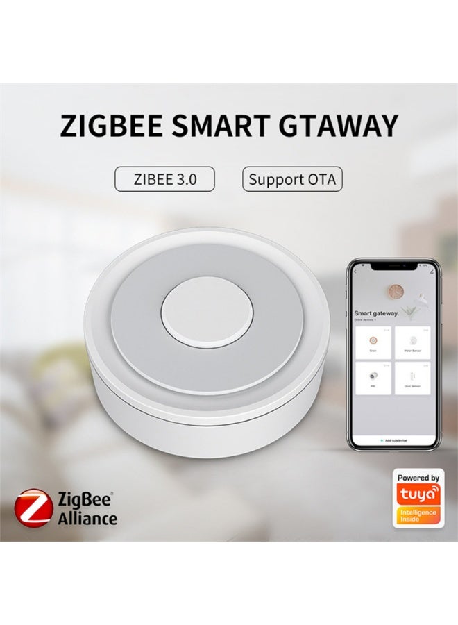 نظام تحكم عن بُعد للمنزل الذكي مع دعم التحكم الصوتي، متوافق مع Alexa وGoogle Home، مركز Tuya الذكي بشبكات Star/Tree/Mesh، مشاركة الأجهزة للعائلة ودعم إضافة مستشعرات متعددة - Image 4