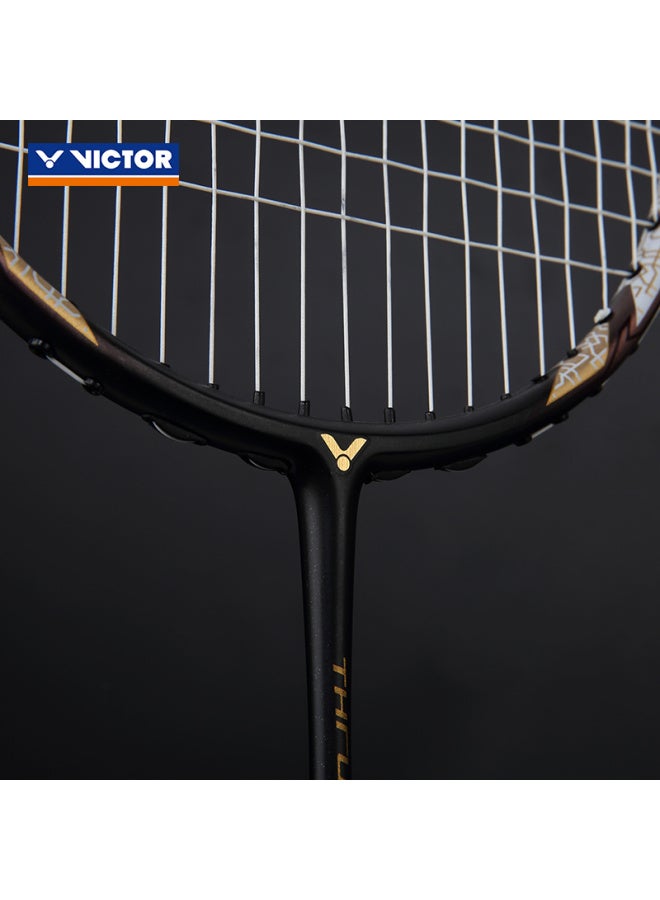 Victor مضرب بادل فيكتور ثراستر ك فالكون من ألياف الكربون - مضرب هجومي Tk-f فالكون أسود ذهبي 4u (بدون أوتار) - Image 3