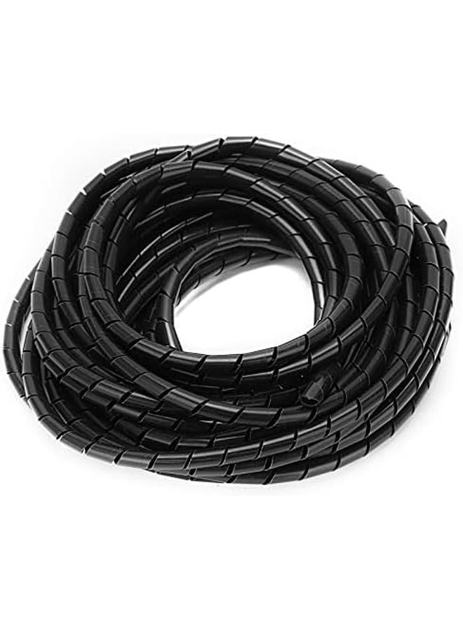 10m Spiral Cable Wrap Sleeve Flexible PVC Wire Organizer for PC TV 3D Printer Home Theater - Image 2