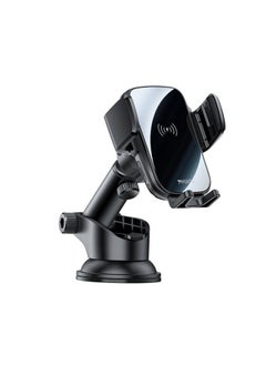 C186 Suction Cup Air vent Phone Holder | 15W Wireless Memoried Clip Charging holder