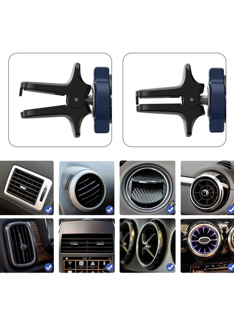 Yesido - C186 Suction Cup Air vent Phone Holder | 15W Wireless Memoried Clip Charging holder - Image 1