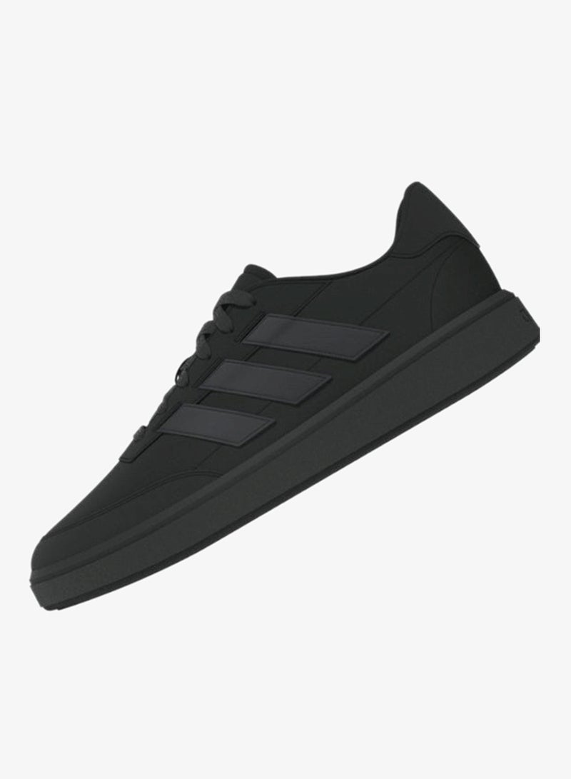 اديداس حذاء رياضي رجالي كورت بلوك أسود مقاس 6.5 - Image 4