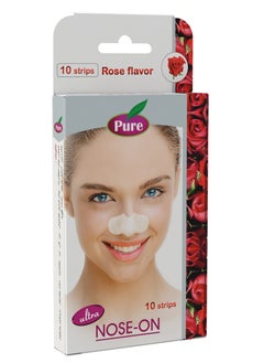 Pure Rose Nose Pore Strips - 10 Pieces