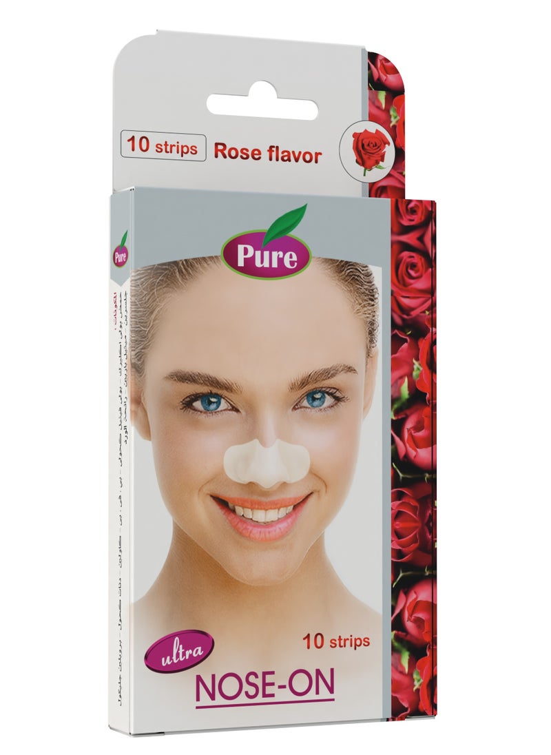 PURE - Pure Rose Nose Pore Strips - 10 Pieces - Image 1