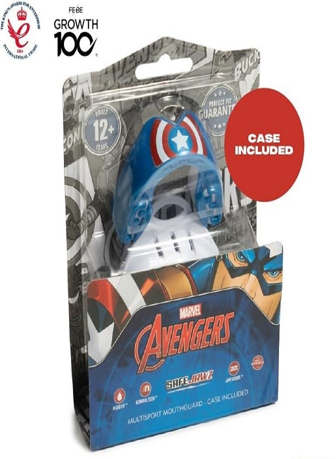 MARVEL Captain America mouthguard Adult, Full contact for all sports including rugby, martial arts, boxing, ice hockey and all contact sports - Image 5