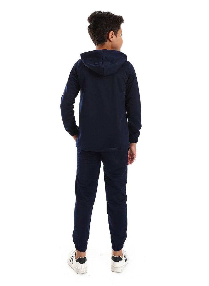 Caesar Boys Winter Training Suit With Pockets And Lined Design. - Image 4
