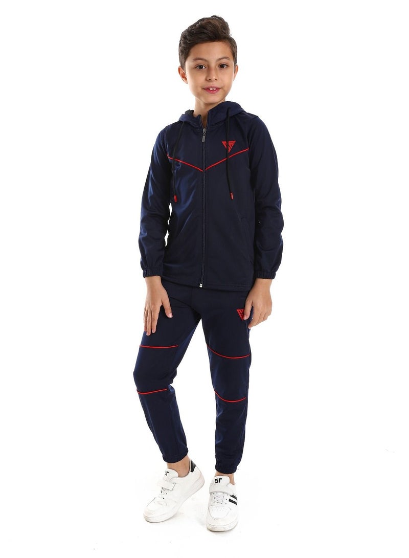 Caesar Boys Winter Training Suit With Pockets And Lined Design. - Image 1