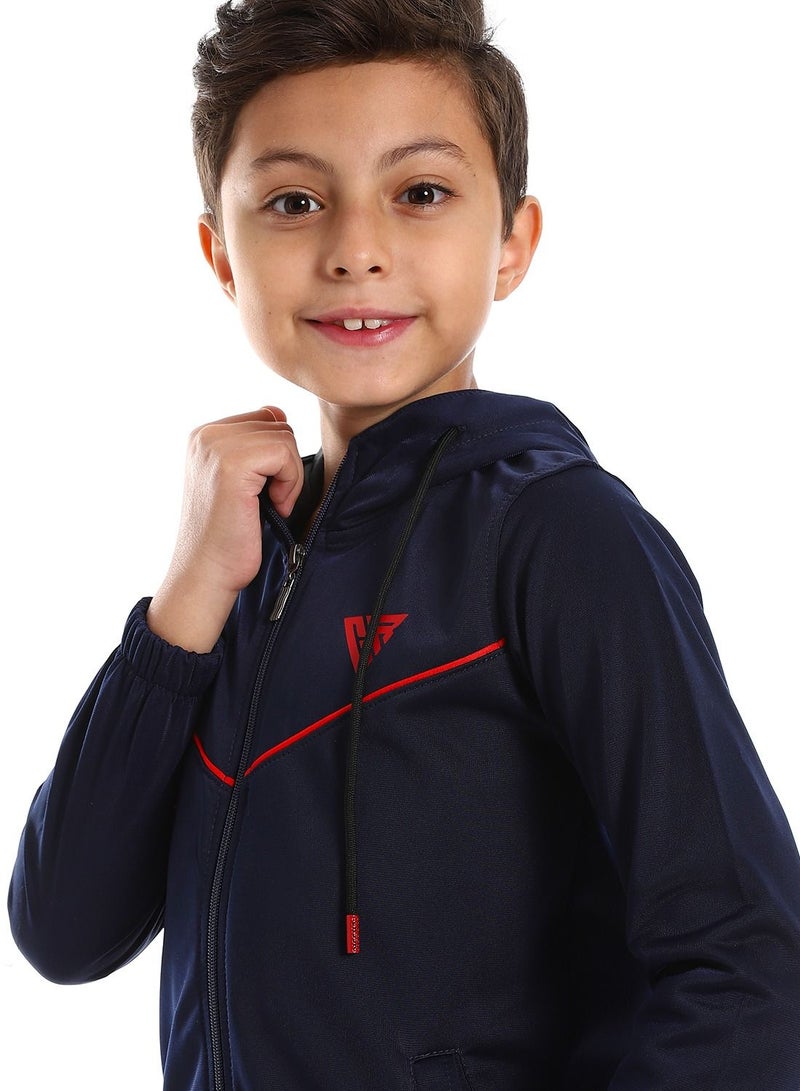 Caesar Boys Winter Training Suit With Pockets And Lined Design. - Image 3