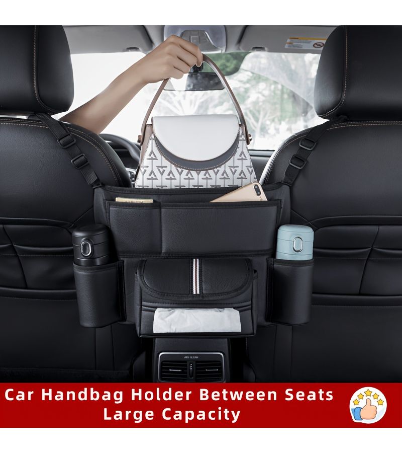 Black Foldable Washable Car Center Console With Storage Bag H312A - Image 5