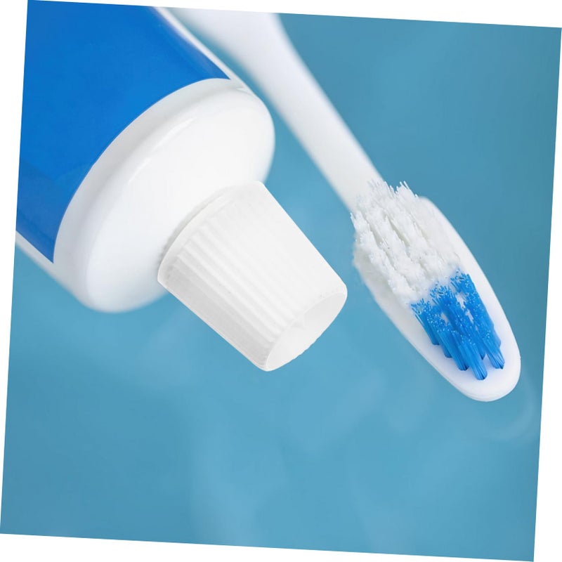 50pcs Self Sealing Toothpaste Caps Plastic Tube Lids Squeezer Rollers for Whitening Sensitive - Image 5