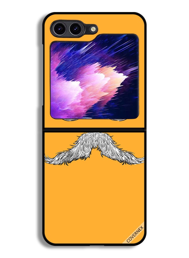 Covernex Samsung Galaxy Z Flip6 Protective Case Cover Glasses And Mustache Art  - Image 1