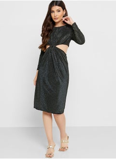 Cut Out Knitted Dress