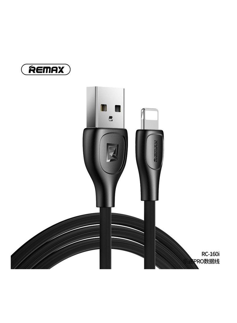 REMAX Data Cable-Lespeed Pro Rc-160I-Black - Image 1