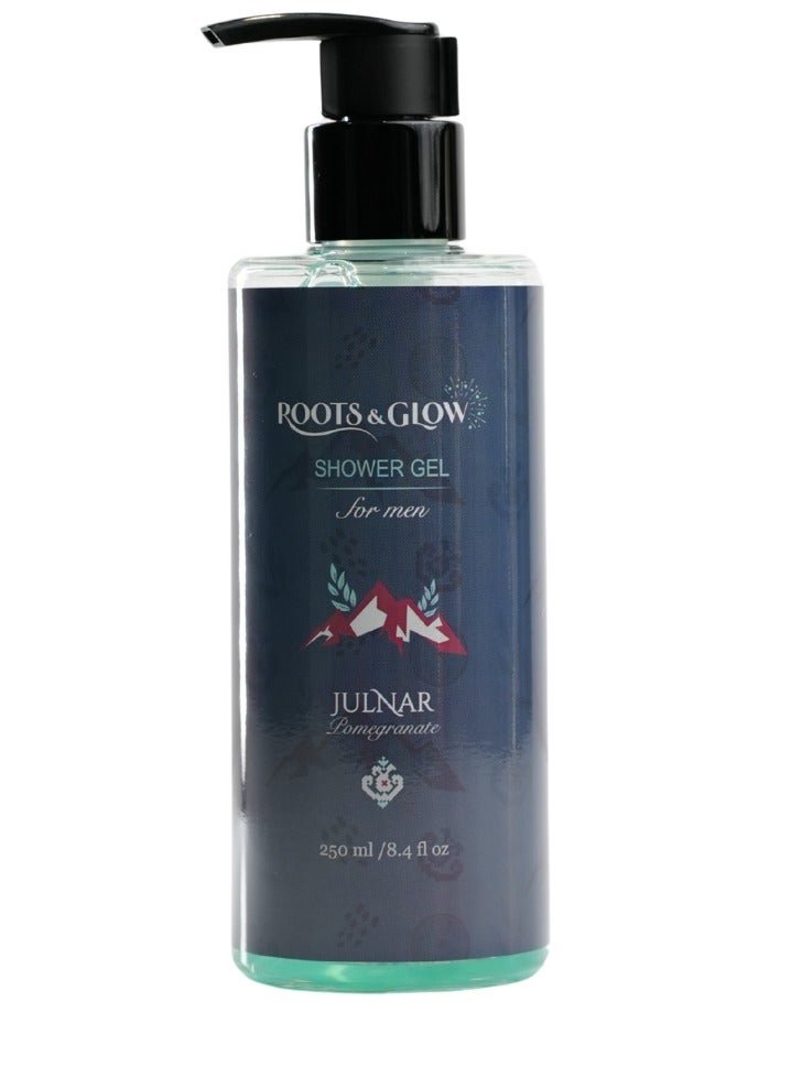 روتس اند جلو جل استحمام جُلنار للرجال من روتس اند جلو- تنظيف عميق وانتعاش يومي - Image 1