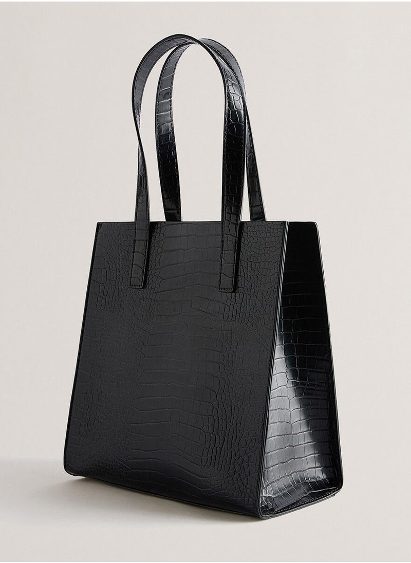 Ted Baker Croccon Imitation Top Handle Shopper  - Image 2