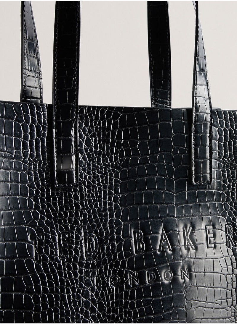 Ted Baker Croccon Imitation Top Handle Shopper  - Image 3