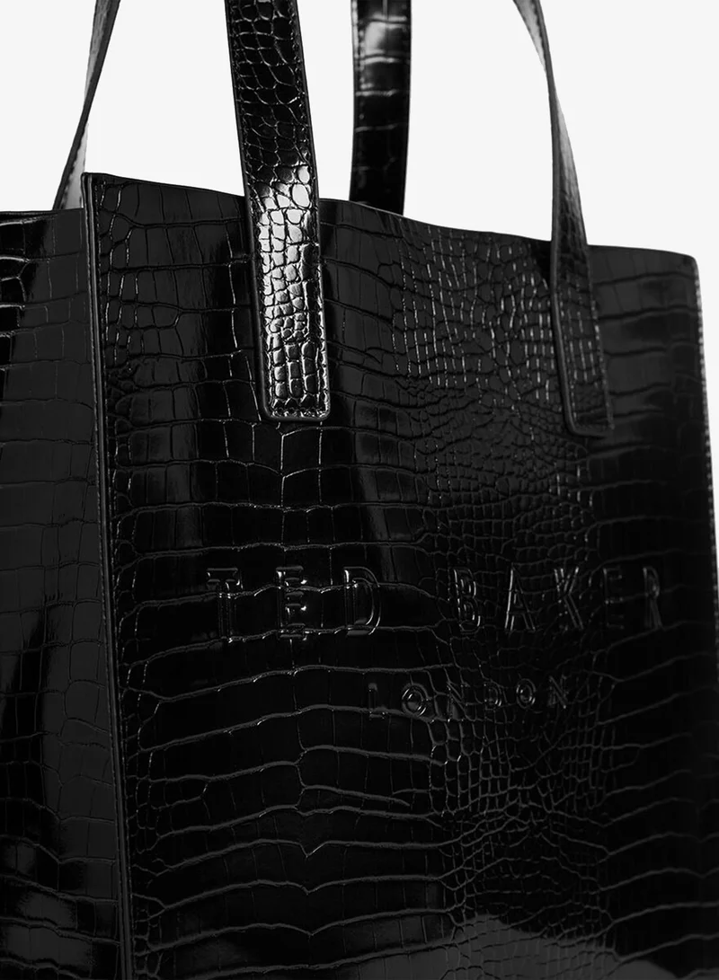 Ted Baker  Reptcon Croc Effect Small Icon Tote Bag for Women | Best Price UAE