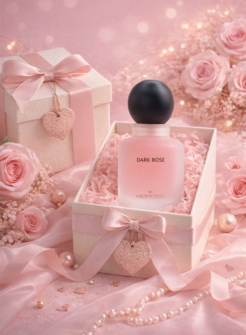 Hermoso عطر دارك روز أو دو برفيوم ١٠٠ مل | عطر يدوم طويلًا للنساء بنفحات الورد والفانيليا والمسك - Image 5