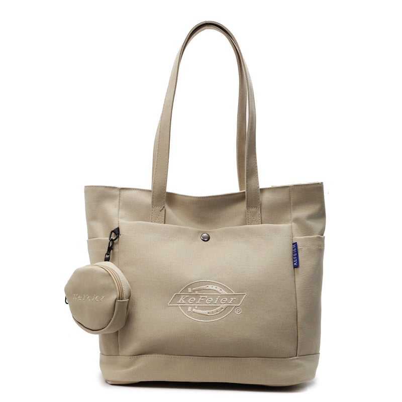 Large Capacity Tote Bag, Canvas Shoulder Bag for Women 2025 - Image 1