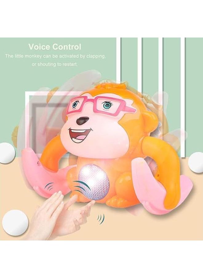 Generic - Dancing Monkey Dancing Touch or Voice Control Funny Sing and Flip-flopping Game - Image 1