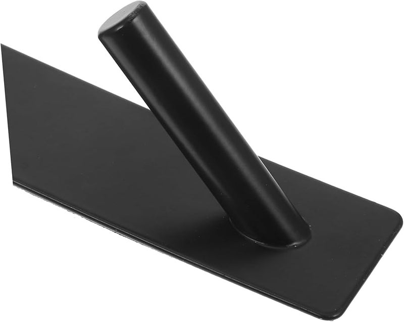 Black Over Door Hooks 2pcs Removable Metal Towel Rack Bathroom Coat Hanger 17 8X4CM - Image 4