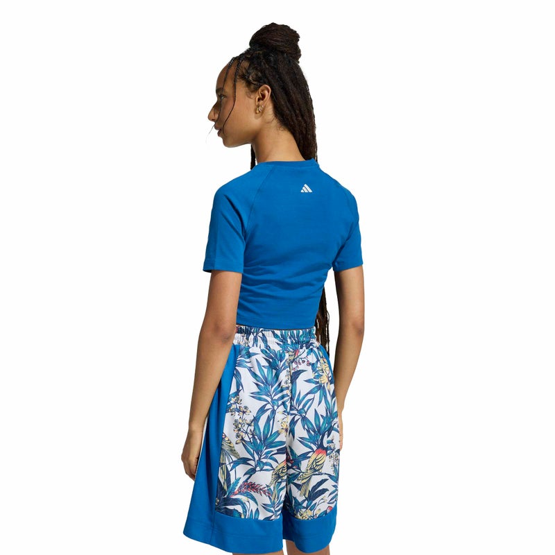 adidas X Farm Rio Graphic T-Shirt Cropped - Image 5