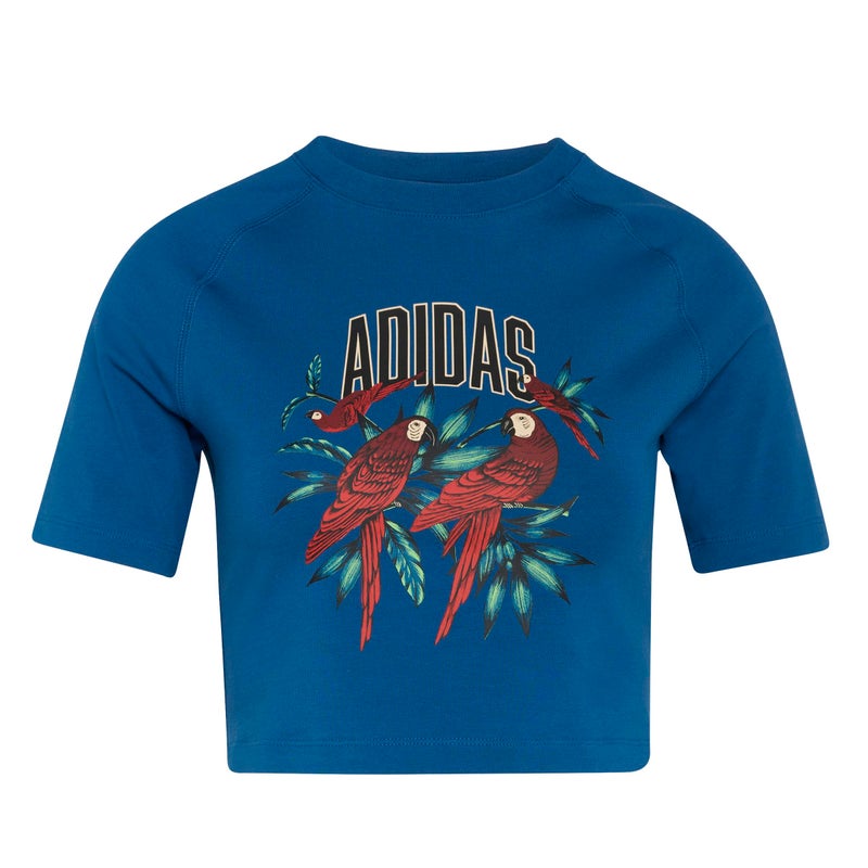 adidas X Farm Rio Graphic T-Shirt Cropped - Image 4