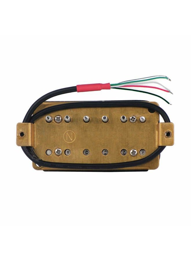 FLEOR Electric Guitar Humbucker Pickups Double Coil Guitar Bridge Pickup & Neck Pickups Set - Black - Image 2