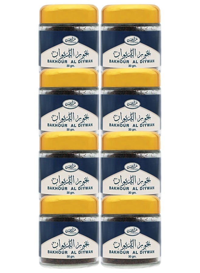 Bakhoor 8 Pieces Bakhoor Al Diywan 30g - Image 1