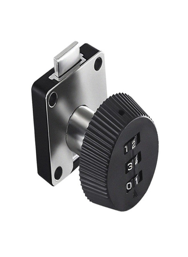 CALANDIS™ Cabinet Code Lock Keyless Combination cam Lock for Cupboard Mailbox Wardrobe BlackInclined41x41mm - Image 4