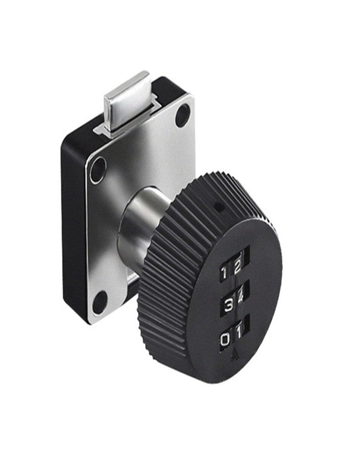 CALANDIS™ Cabinet Code Lock Keyless Combination cam Lock for Cupboard Mailbox Wardrobe BlackInclined41x41mm - Image 5