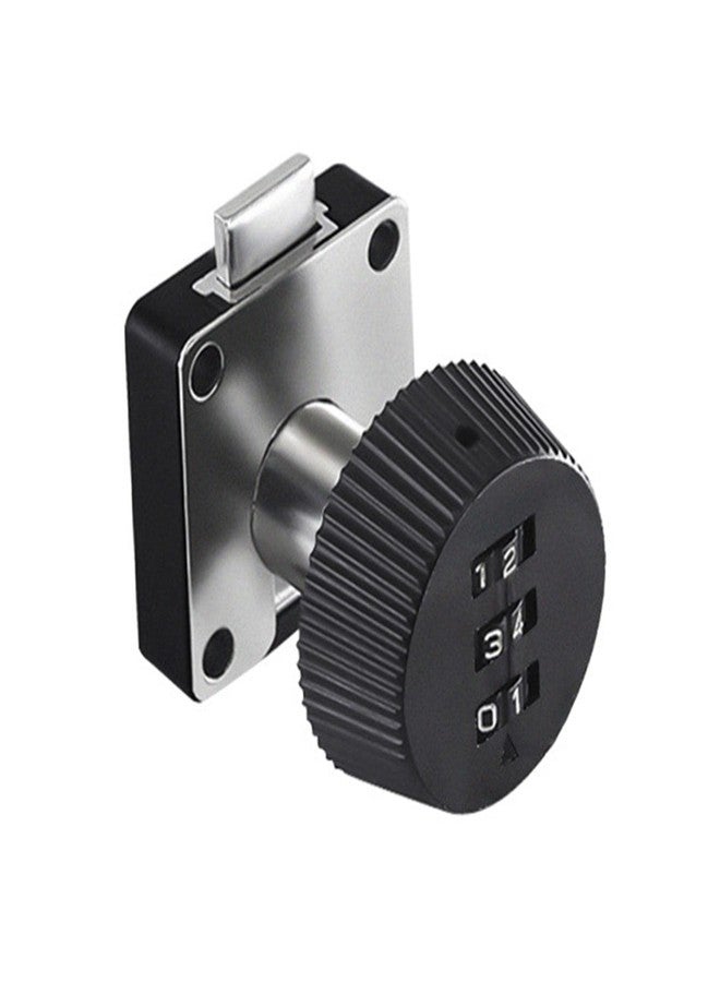 CALANDIS™ Cabinet Code Lock Keyless Combination cam Lock for Cupboard Mailbox Wardrobe BlackInclined41x41mm - Image 1