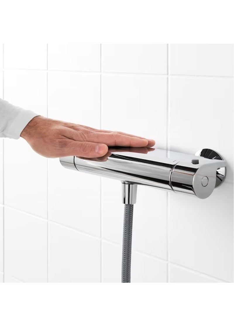 Generic - Thermostatic shower mixer, chrome-plated, 150 mm - Image 1