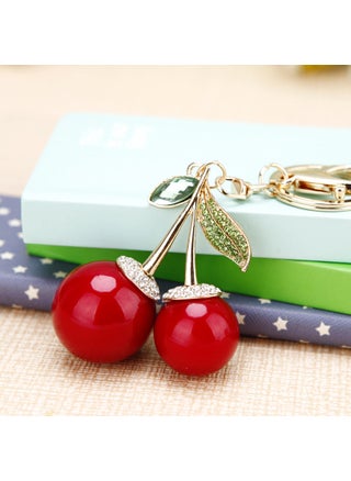 Rhinestone small cherry
