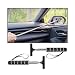 Bittwee 2PCS Car Side Mirror Squeegee Retractable Auto Rearview Mirror Wiper AllPurpose Window Squeegee for Cleaning Shower Glass Door Vehicle Accessories Universal for SUV Truck RVBlack - Image 2
