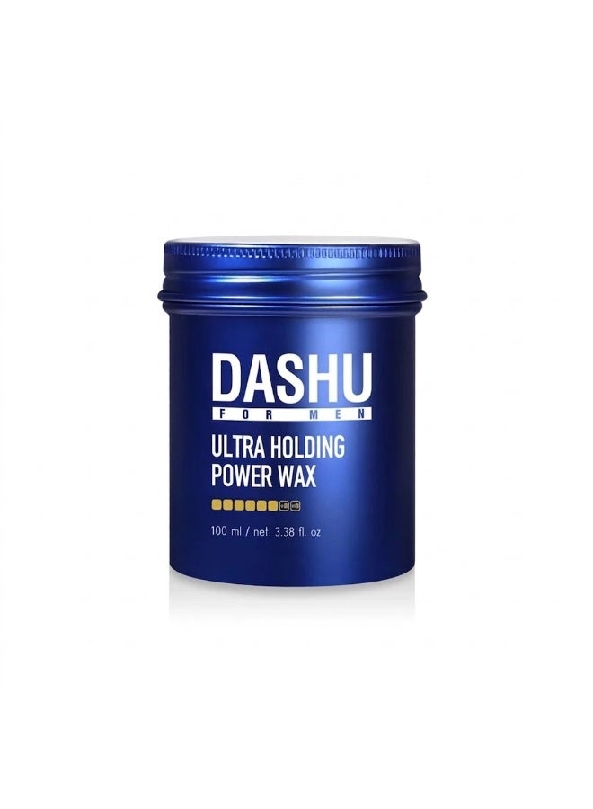 DASHU For Men Ultra Holding Power Hair Wax, 100ml - Image 1