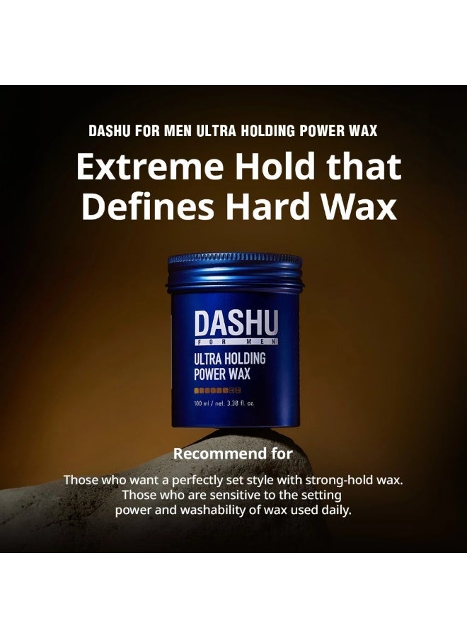 DASHU For Men Ultra Holding Power Hair Wax, 100ml - Image 2