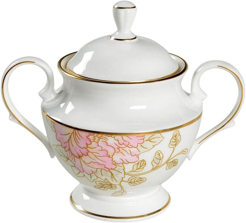 Lenox Painted Camellia Sugar Bowl 120 LB Multi