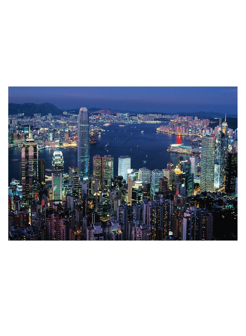 Tomax - Hong Kong At Night Puzzle Glow in the dark 1000 Pieces - 100-333