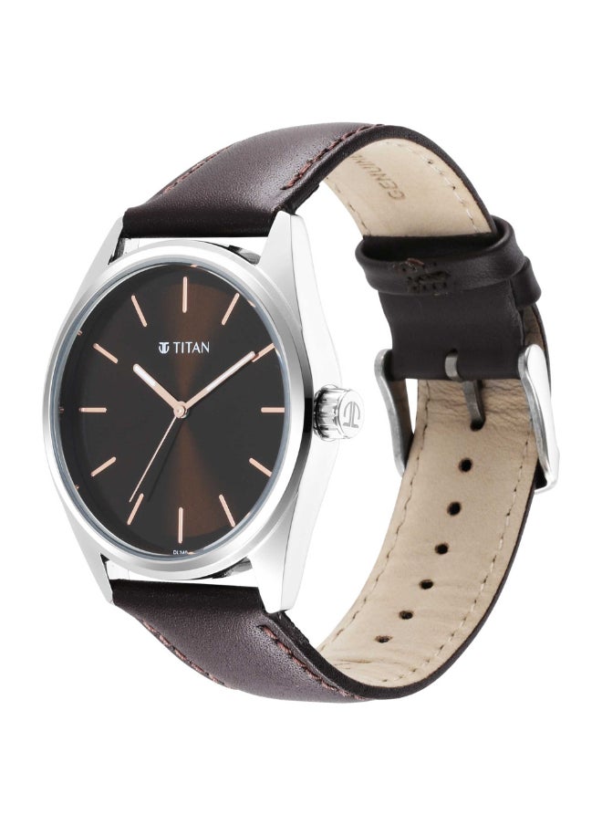 TITAN - Analog Brown Dial Men's Watch-NP1866SL02/NP1866SL02 - Image 1