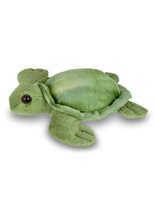 Bearington Collection - Bearington Lil' Shelton Plush Sea Turtle Stuffed Animal 7 Inches - Image 1