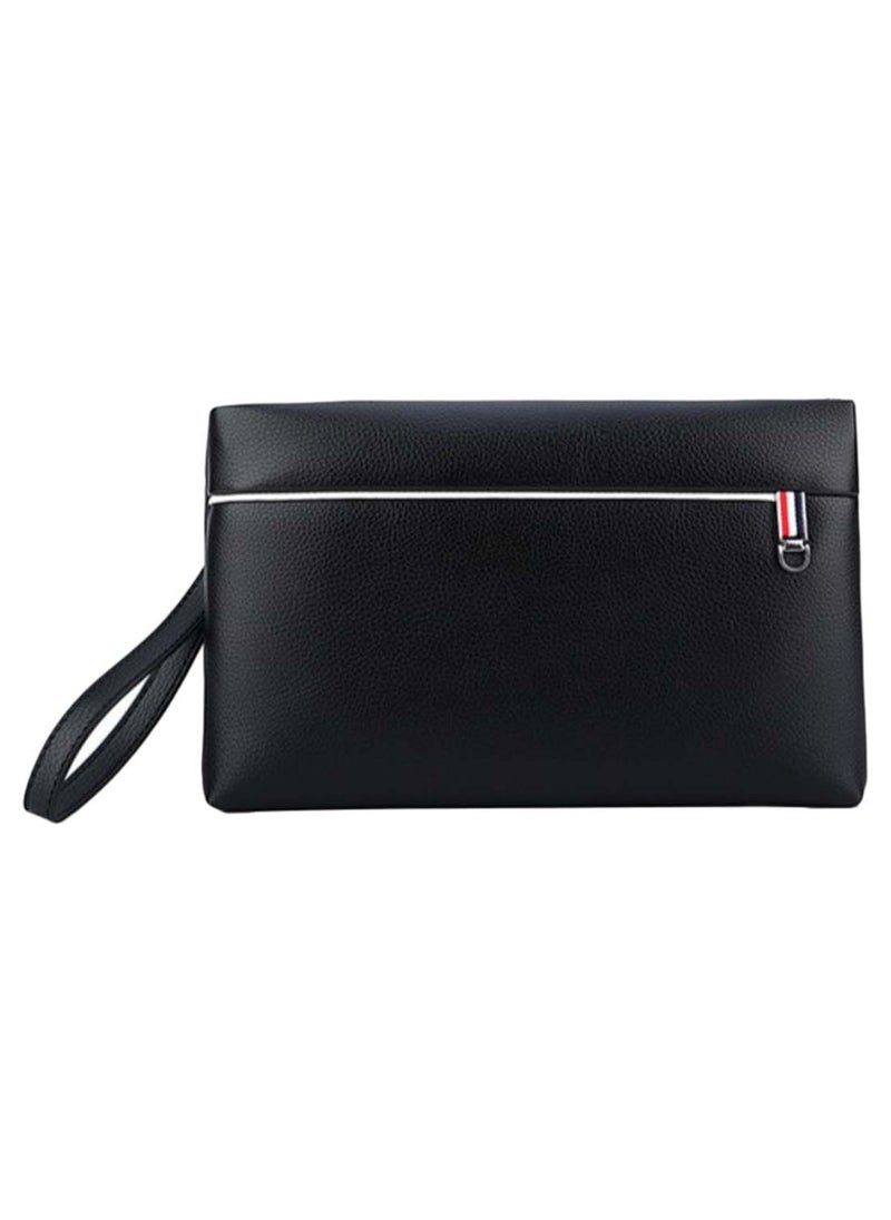 NIBEMINENT - Business Style Large Capacity Casual Clutch Black - Image 1