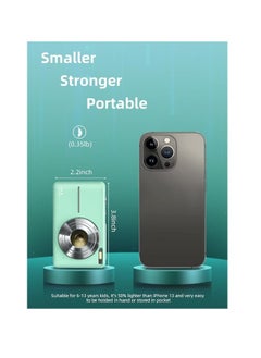 Generic 1080P Digital Cameras for Kids Boys Girls Compact Digital Point and Shoot Camera with 16X Zoom 32GB Card Small Kids Camera, Green  - Image 2