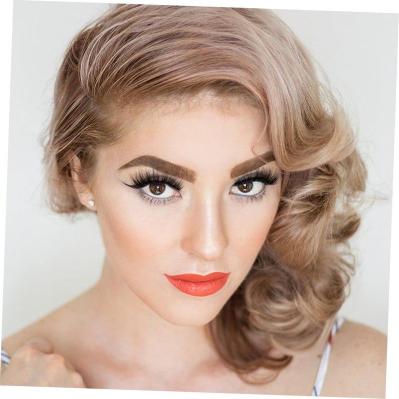 12 Pairs Mixed Color False Eyelashes Set Dense 3d Curl Fiber Lashes for Women Natural Look Performance Makeup - Image 5