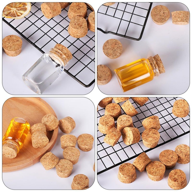 60 Pcs Wooden Wine Cork Stoppers Natural Cork Material Tapered Jar Sealing Covers Set For Wine Bottles Beverage Preservation - Image 4