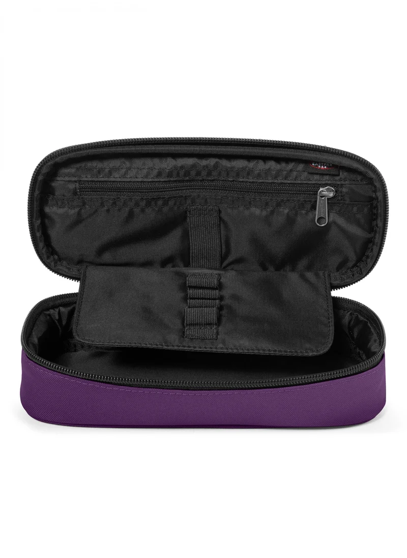 ايستباك Oval Single Hard Pencil Case Eggplant Purple