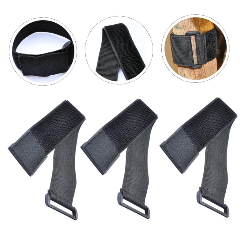 5 Pcs Heavy Duty Adhesive Tie Straps for Bundling Webbing Leg Belt Game Lace Up Strips - Image 4