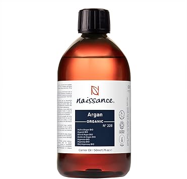 Naissance Organic Argan Oil no 228 450ml Pure Natural AntiAgeing Antioxidant Moisturiser Conditioner for Face Hair Skin Beard Cuticles - Image 1